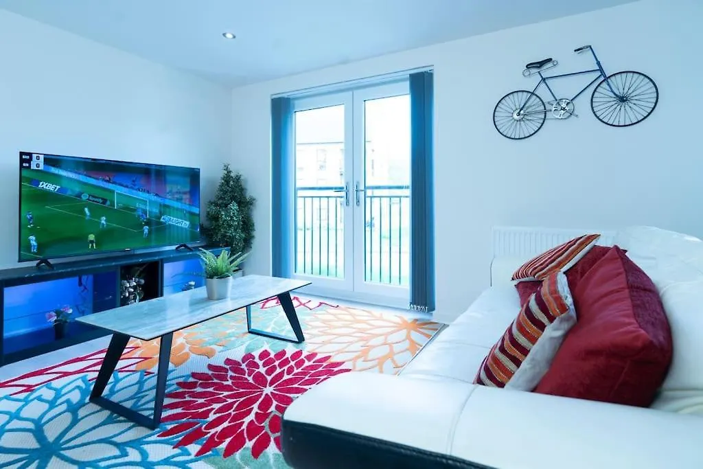 Luxury Ground Floor 2 Bedroom Apartment Free Wifi & Parking 셰필드