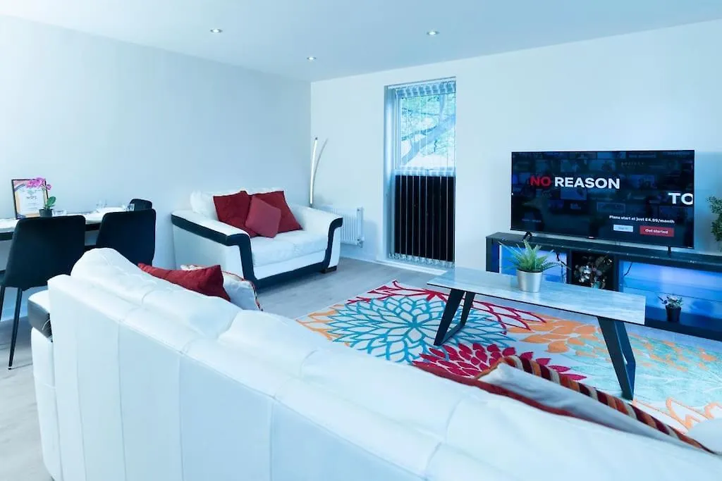 Luxury Ground Floor 2 Bedroom Apartment Free Wifi & Parking 셰필드